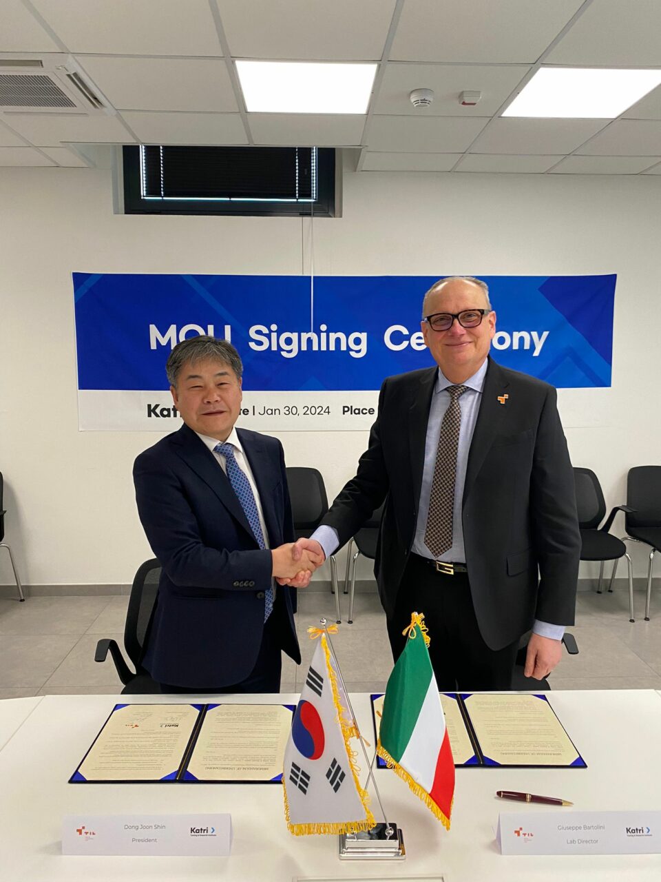TIL signs an agreement with the Korean laboratory Katri